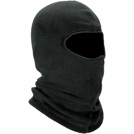 Ergodyne Recycled Balaclava Face Mask - Eco-Friendly Fleece Blend - Black - Multipurpose Masks