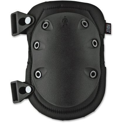 Ergodyne Rubber Cap Knee Pads - Black Slip Resistant & Durable - 2/Pack - Protective Gear