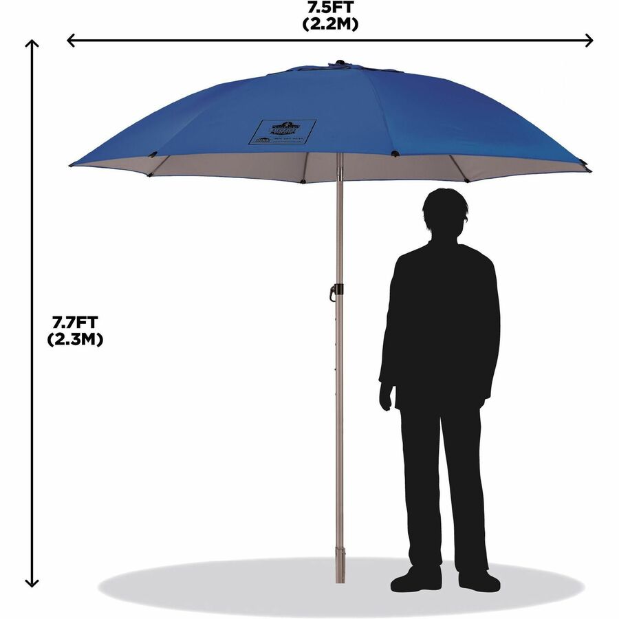 Ergodyne SHAX 6100 Lightweight Work Umbrella - Alternate-Image1