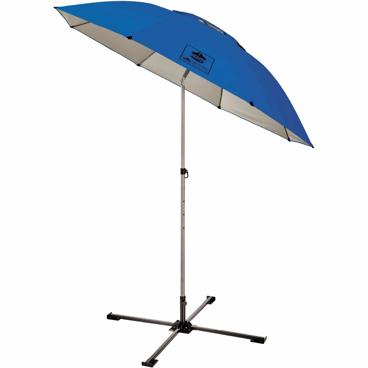 Ergodyne SHAX 6199 Work Umbrella & Stand Kit - Lightweight Blue - Protective Gear