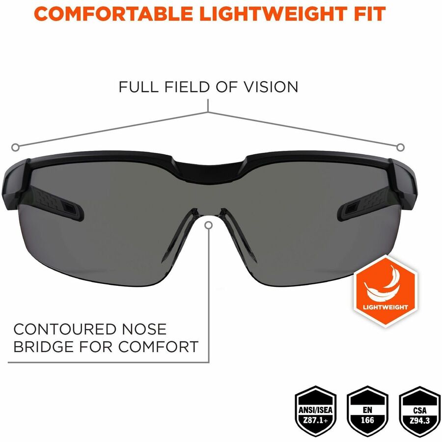 Ergodyne Skullerz Dellenger Safety Glasses - Alternate-Image1