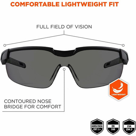 Ergodyne Skullerz Dellenger Safety Glasses - Alternate-Image1