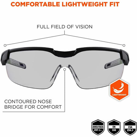 Ergodyne Skullerz Dellenger Safety Glasses - Alternate-Image1