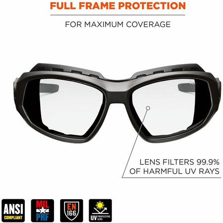 Ergodyne Skullerz LOKI Anti-Fog Safety Spoggles - Alternate-Image1