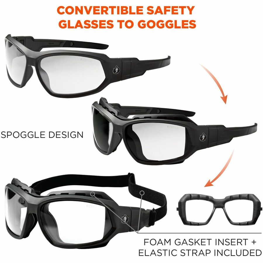Ergodyne Skullerz LOKI Anti-Fog Safety Spoggles - Alternate-Image3