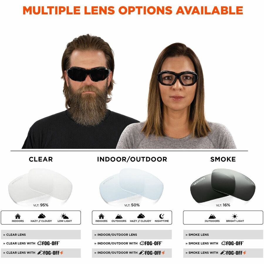 Ergodyne Skullerz LOKI Anti-Fog Safety Spoggles - Alternate-Image6