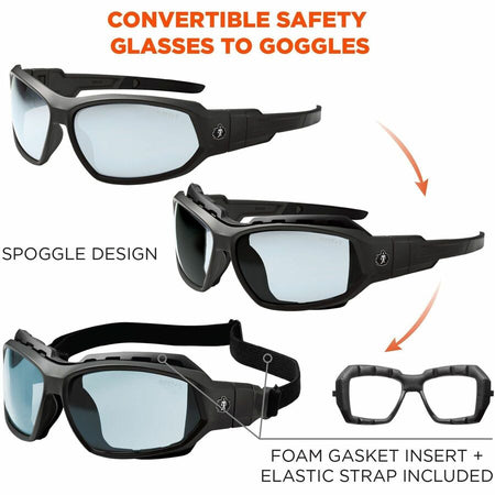 Ergodyne Skullerz LOKI Anti-Fog Safety Spoggles - Alternate-Image3