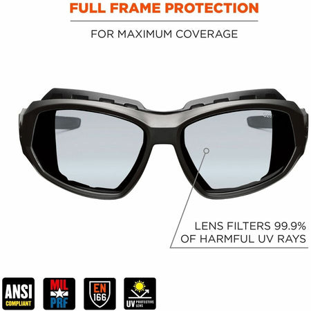 Ergodyne Skullerz LOKI Anti-Fog Safety Spoggles - Alternate-Image1