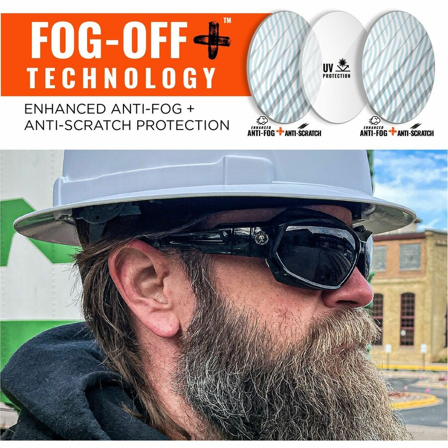 Ergodyne Skullerz LOKI Anti-Fog Safety Spoggles - Alternate-Image2