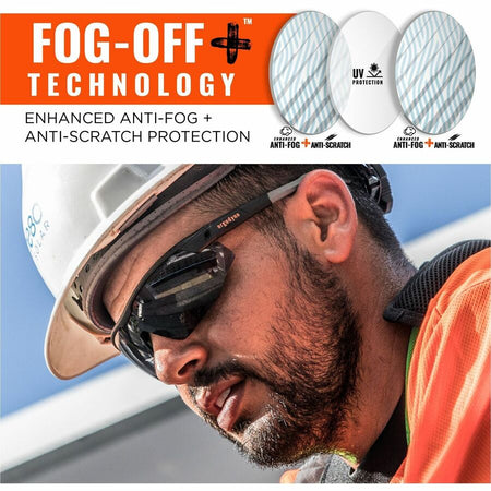 Ergodyne Skullerz SKOLL Anti-Scratch & Enhanced Anti-Fog Safety Glasses, Sunglasses - Alternate-Image2