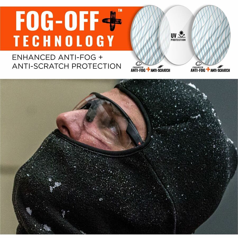 Ergodyne Skullerz SKOLL Anti-Scratch & Enhanced Anti-Fog Safety Glasses, Sunglasses - Alternate-Image2