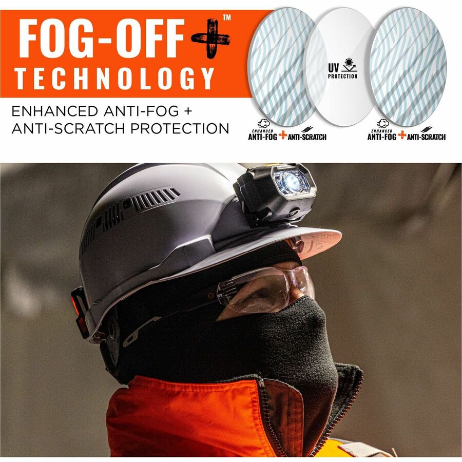 Ergodyne Skullerz VALI Anti-Scratch & Enhanced Anti-Fog Safety Glasses, Sunglasses - Alternate-Image2