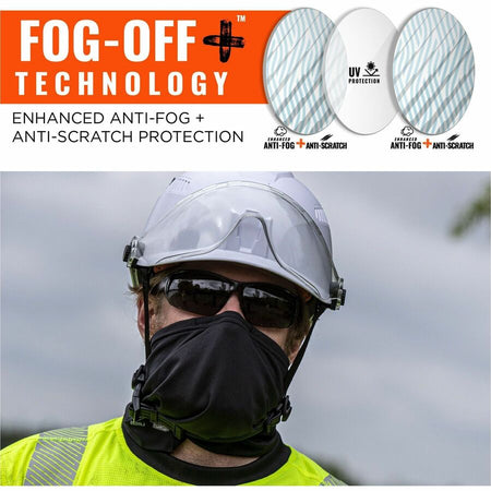 Ergodyne Skullerz VALI Anti-Scratch & Enhanced Anti-Fog Safety Glasses, Sunglasses - Alternate-Image2