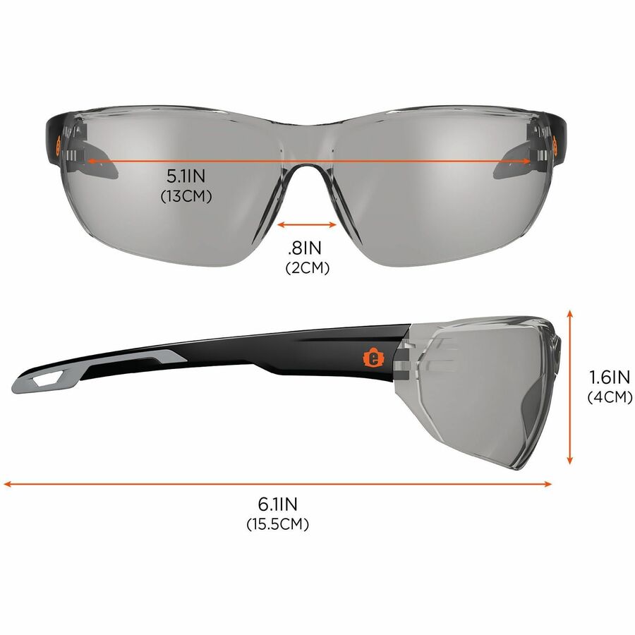 Ergodyne Skullerz VALI Anti-Scratch & Enhanced Anti-Fog Safety Glasses, Sunglasses - Alternate-Image5