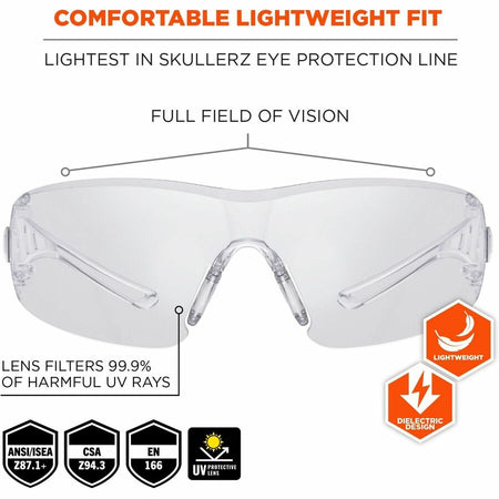 Ergodyne Skullerz VORDR Safety Glasses - Alternate-Image1