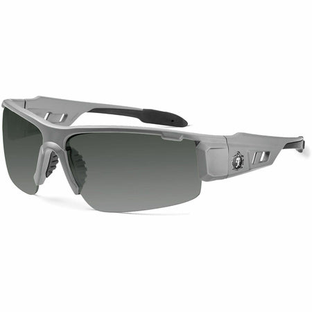 Ergodyne Smoke Lens/Gray Half Frame Safety Glasses - 2000