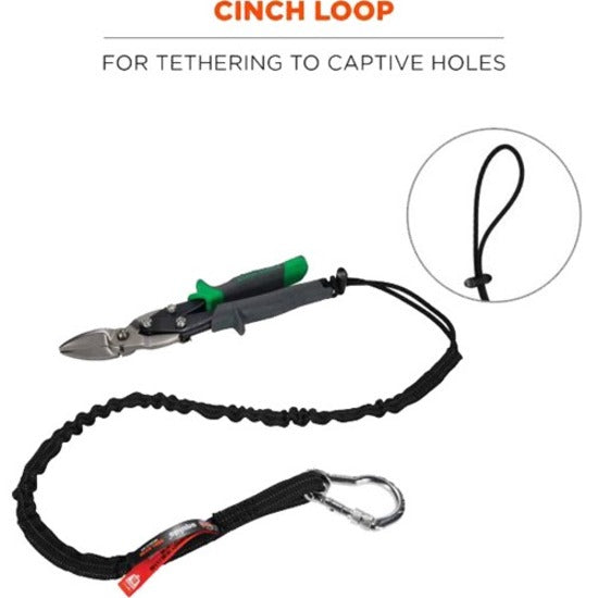 Ergodyne Squids 3100 Single Carabiner Tool Lanyard - 10lbs - Alternate-Image8