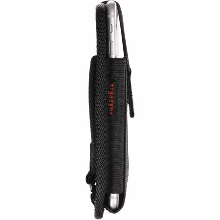 Ergodyne Squids 5542 Carrying Case (Holster) Pen, Mobile Computer, Cell Phone, Bar Code Scanner - Black - Left