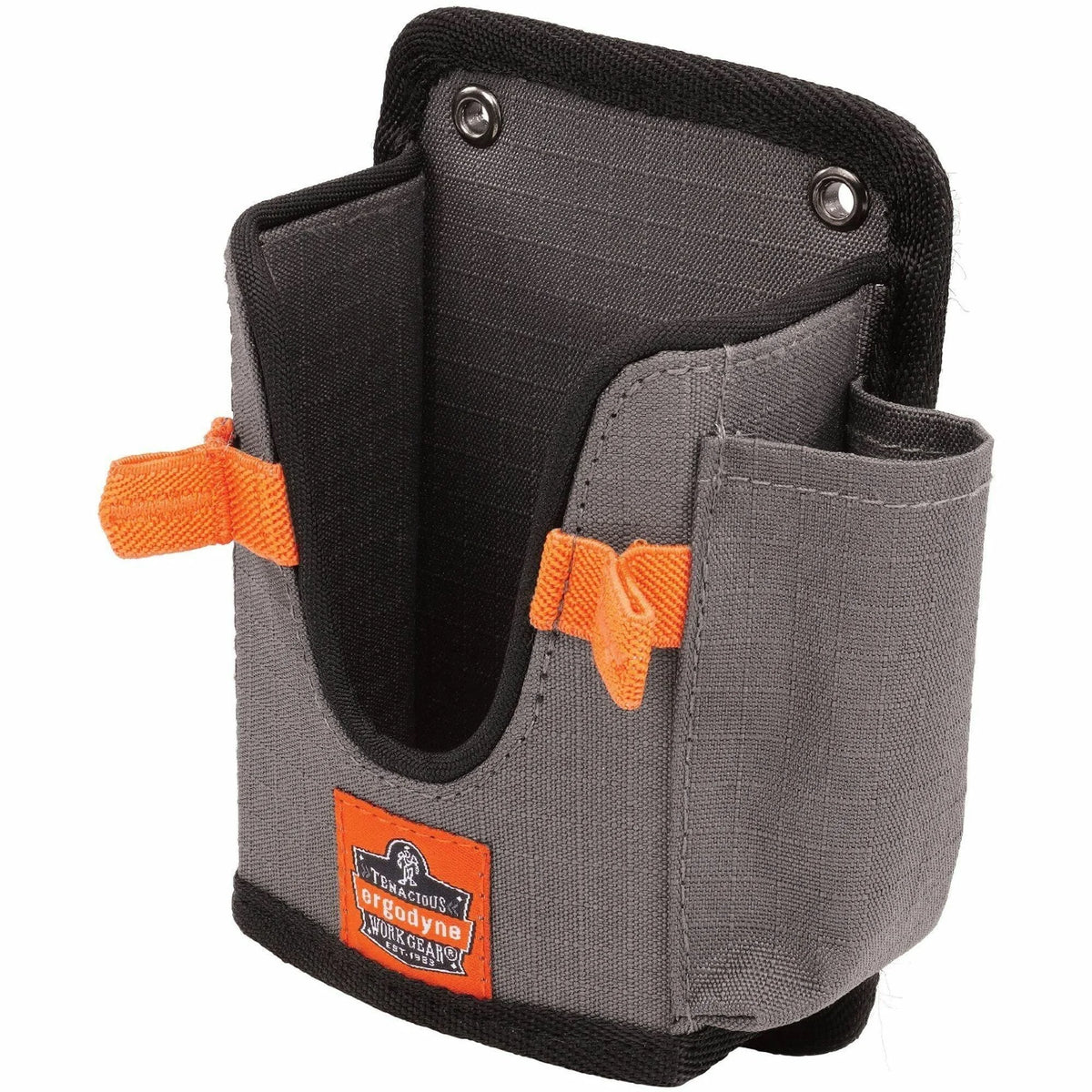 Ergodyne Squids 5543 Mounting Carrier: Gray Polyester - 1 Each - Tool Storage & Organization