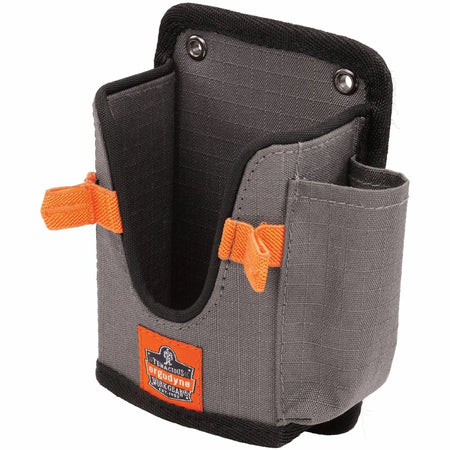 Ergodyne Squids 5543 Mounting Carrier: Gray Polyester - 1 Each - Tool Storage & Organization