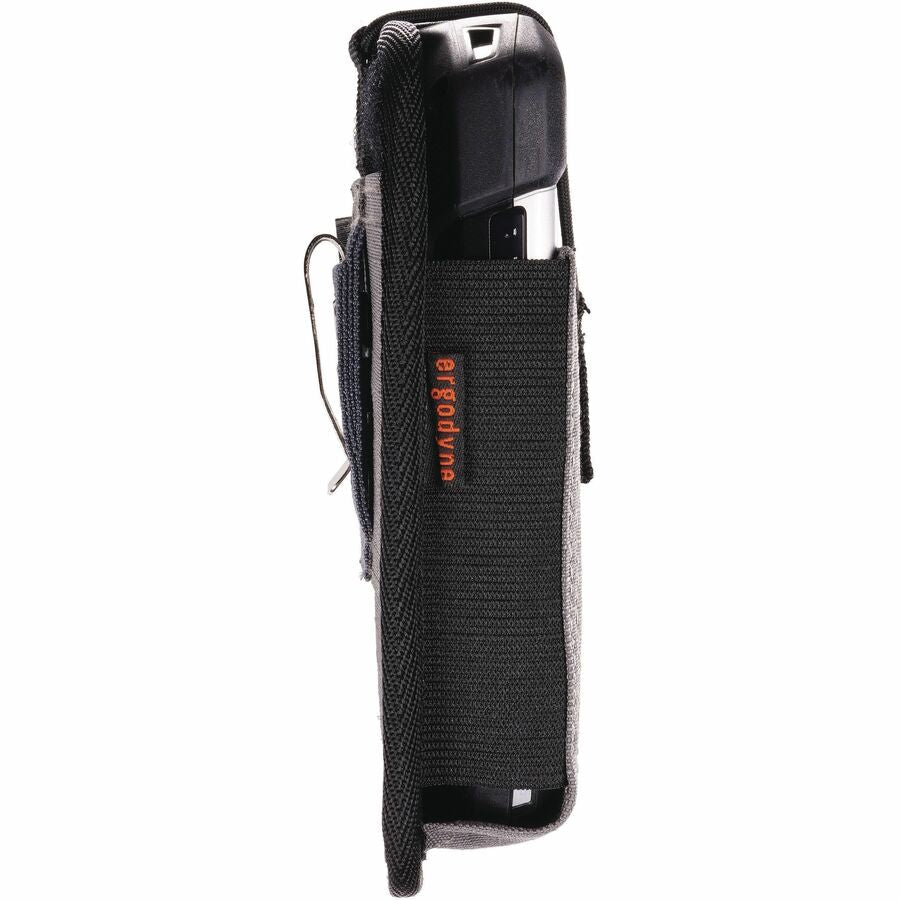 Ergodyne Squids 5544 Carrying Case (Holster) Mobile Computer, Bar Code Scanner, Cell Phone - Gray - Left