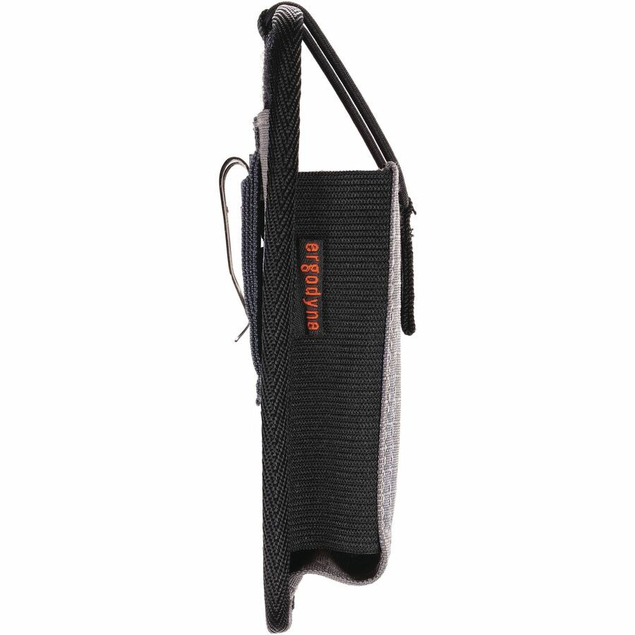 Ergodyne Squids 5544 Carrying Case (Holster) Mobile Computer, Bar Code Scanner, Cell Phone - Gray - Right