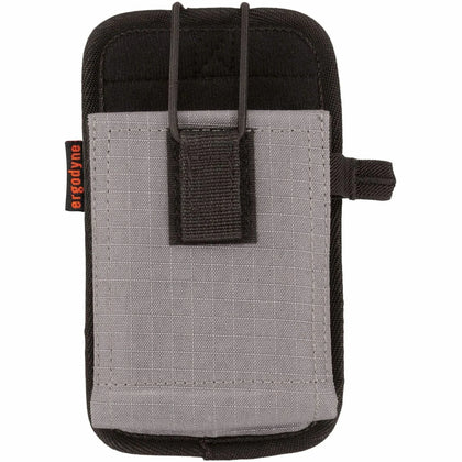Ergodyne Squids 5544 Carrying Case: Mobile Computer Bar Code Scanner Cell Phone Holster - Gray Polyester - Drop