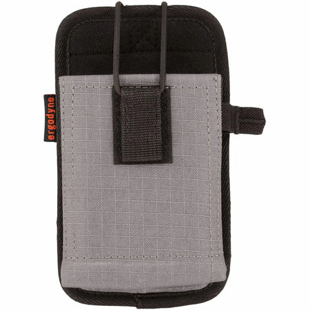 Ergodyne Squids 5544 Carrying Case: Mobile Computer Bar Code Scanner Cell Phone Holster - Gray Polyester - Drop