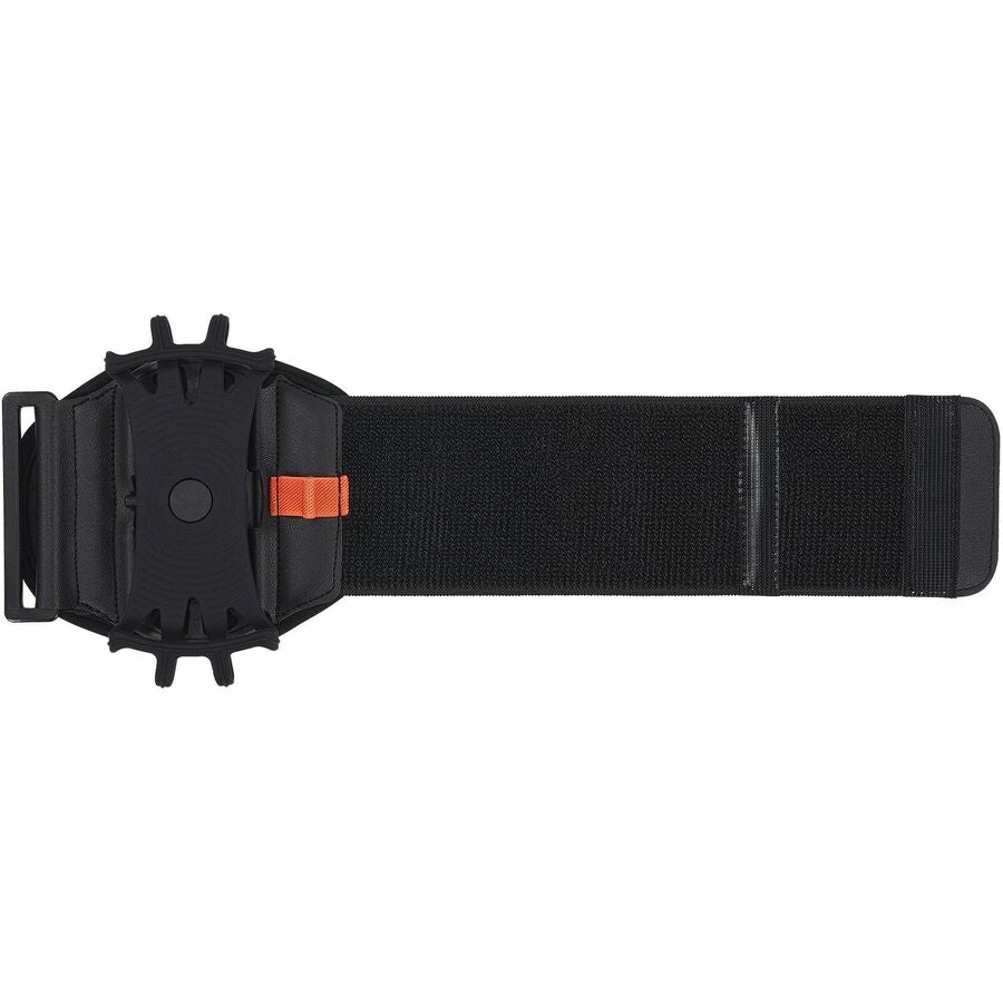 Ergodyne Squids 5545 Wrist Mount for Scanner, Mobile Computer, Smartphone, Stylus, Tool - Black - Landscape/Portrait - Bottom