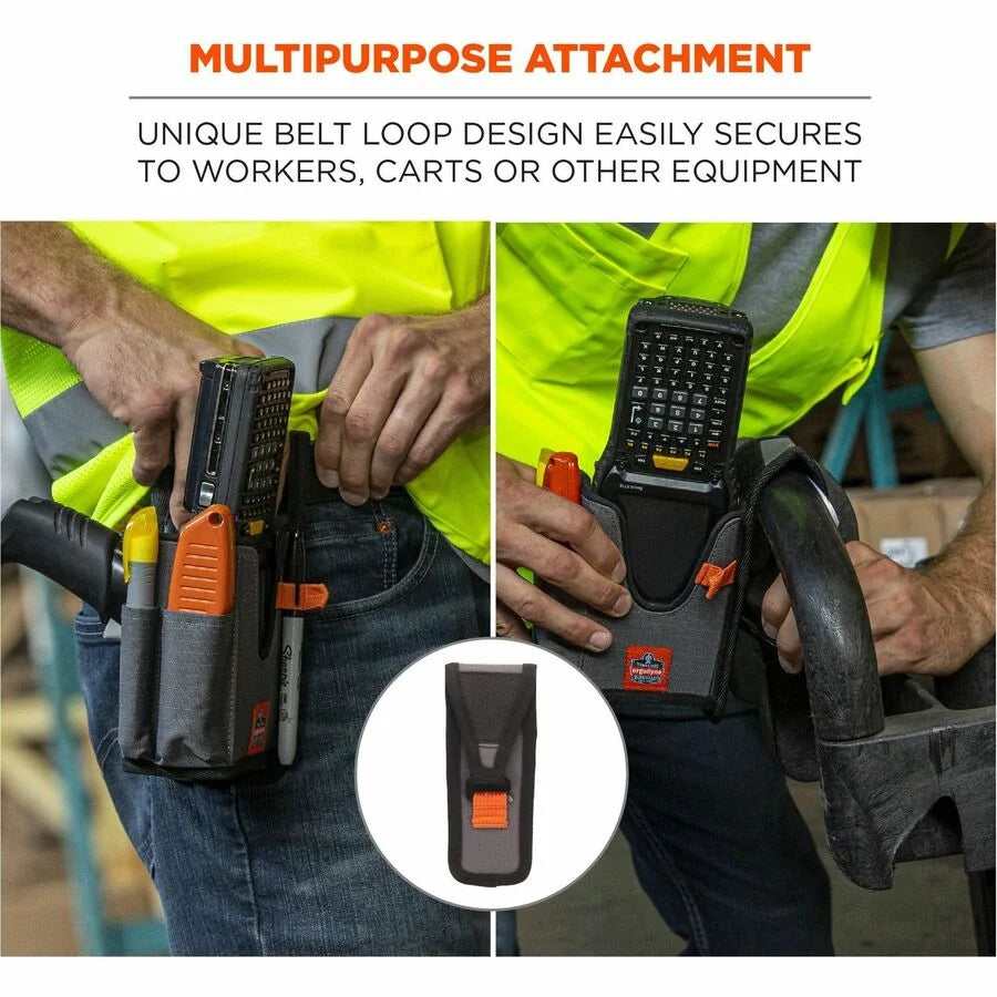 Ergodyne Squids Carrying Case: Rugged Holster for Bar Code Scanner - Protective Gear