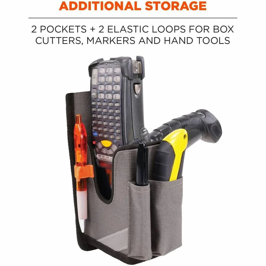 Ergodyne Squids Carrying Case: Rugged Holster for Bar Code Scanner - Protective Gear