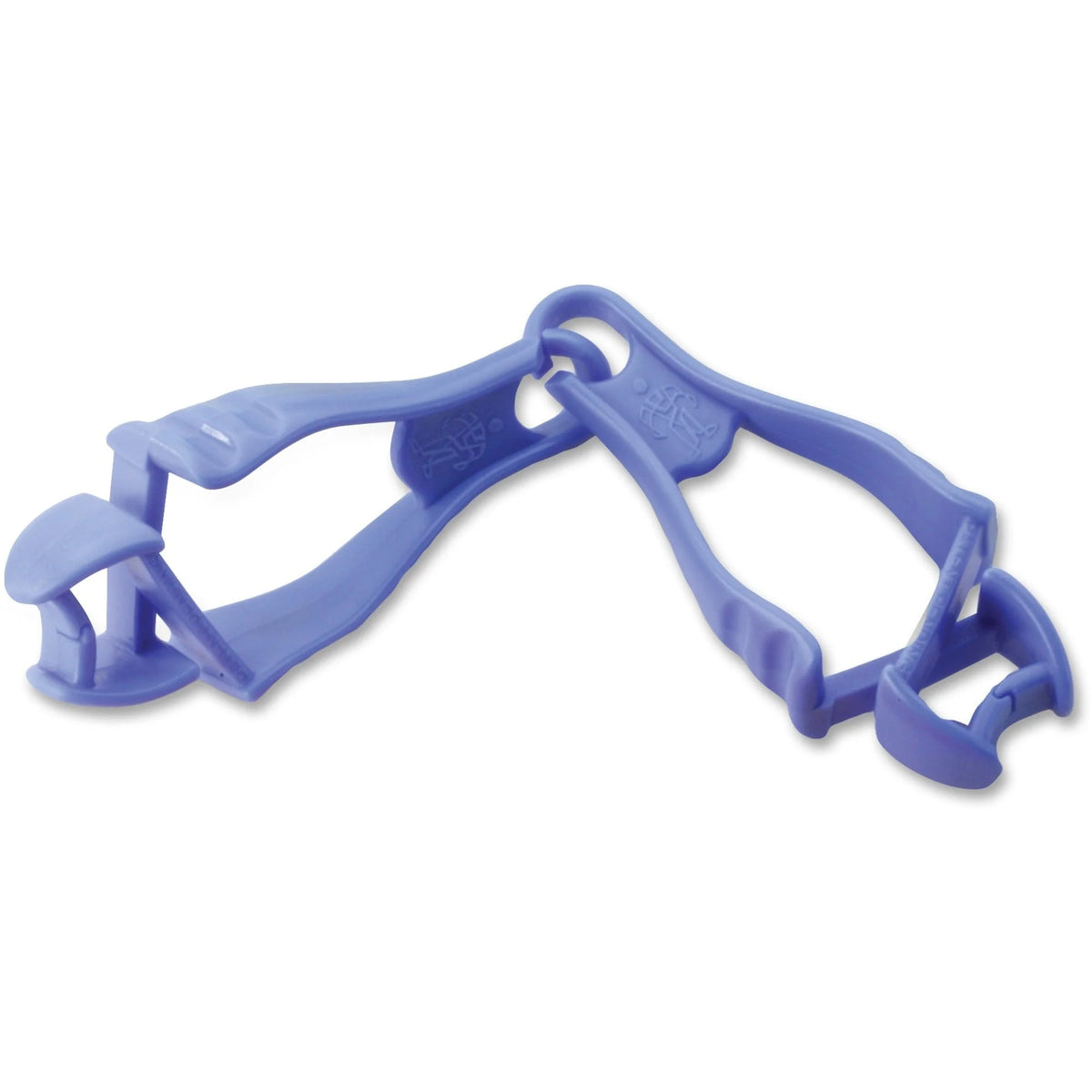 Ergodyne Squids Grabber Clip: Detachable Durable Lightweight - Blue Copolymer - Tool Storage & Organization
