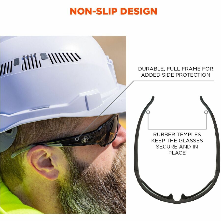 Ergodyne THOR Anti-Scratch/Anti-Fog Safety Glasses - Alternate-Image3