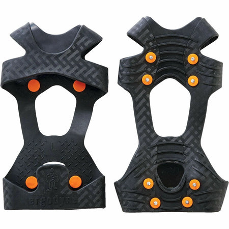 Ergodyne TREX 6300 Ice Cleats: Slip-On Traction for Boots & Shoes - Protective Gear