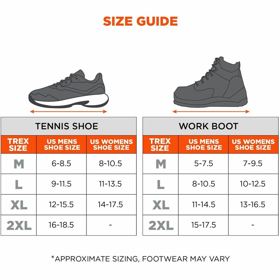 Ergodyne TREX 6300 Slip-On Ice Cleats - Alternate-Image5