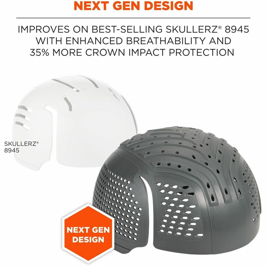 Ergodyne Universal Bump Cap Insert with Venting - Alternate-Image6