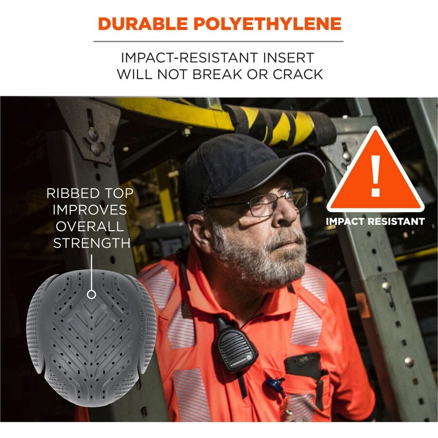 Ergodyne Universal Bump Cap Insert with Venting - Alternate-Image2