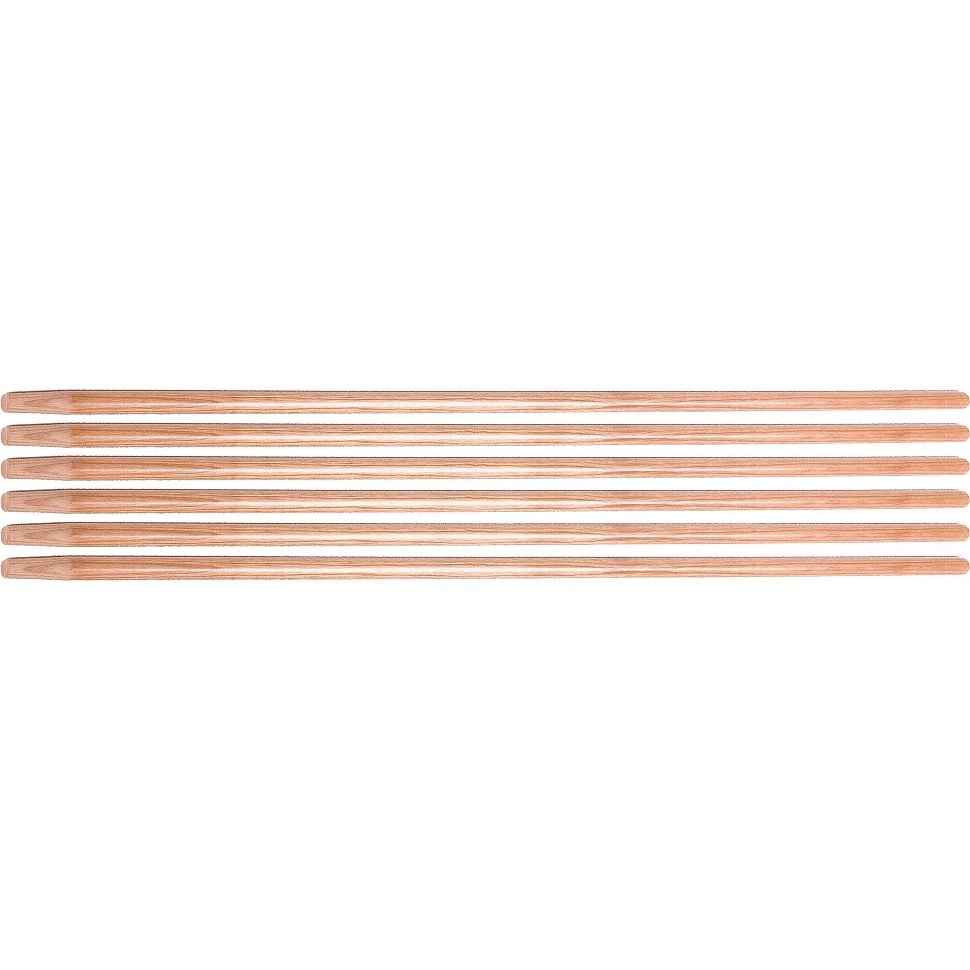 Ettore Floor Squeegee Wooden Pole Handle - 54’’ Length x 1’’ Diameter - Natural Wood - Squeegees / Scrappers