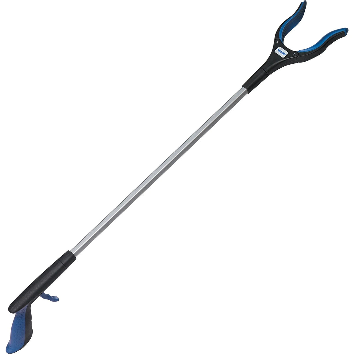 Ettore Grip ’n Grab Pickup Tool - 32’’ Reach Articulating Head - Rust Proof - Comfortable Handle - Debris Nabbers