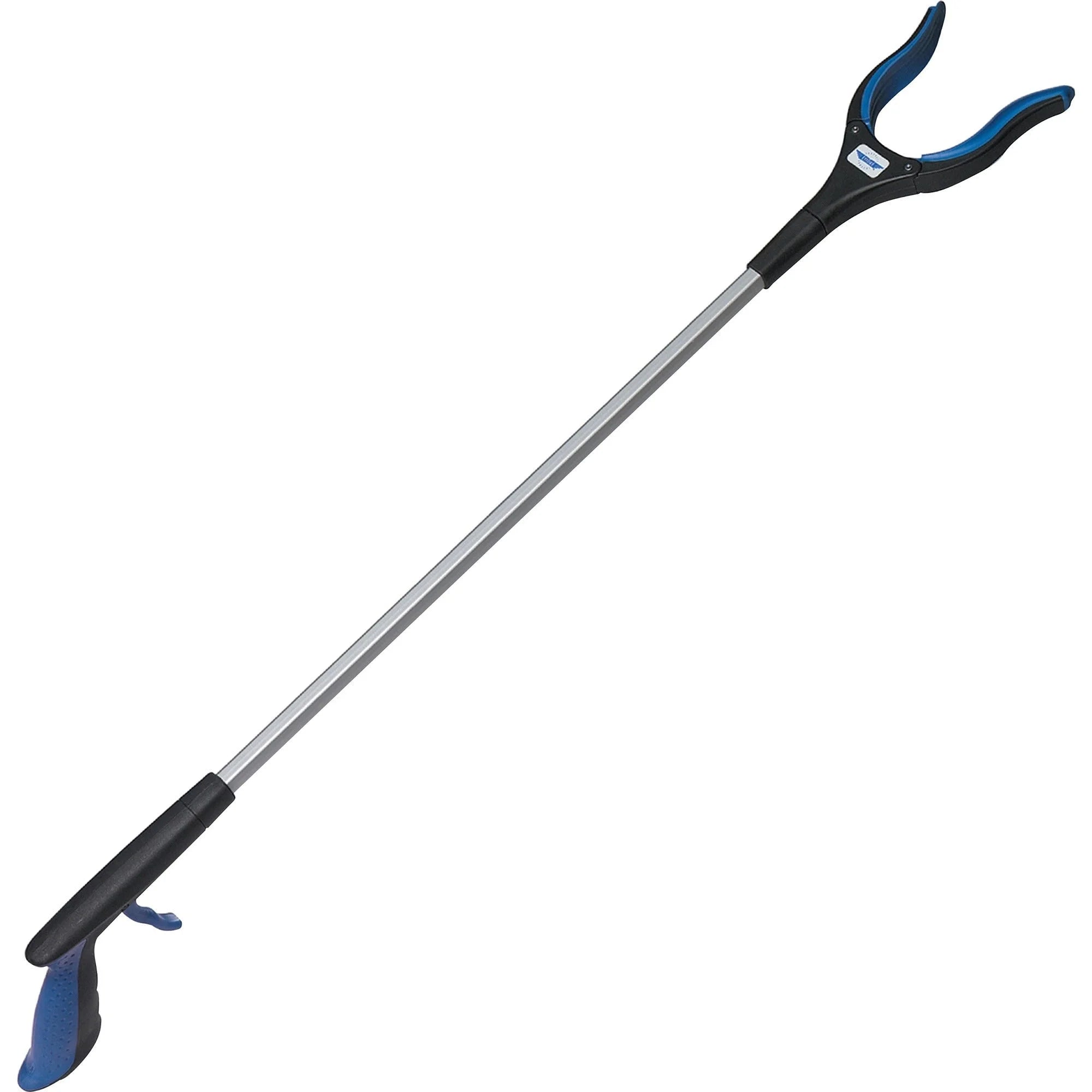 Ettore Grip ’n Grab Pickup Tool - 32’’ Reach Articulating Head - Rust Proof - Comfortable Handle - Debris Nabbers