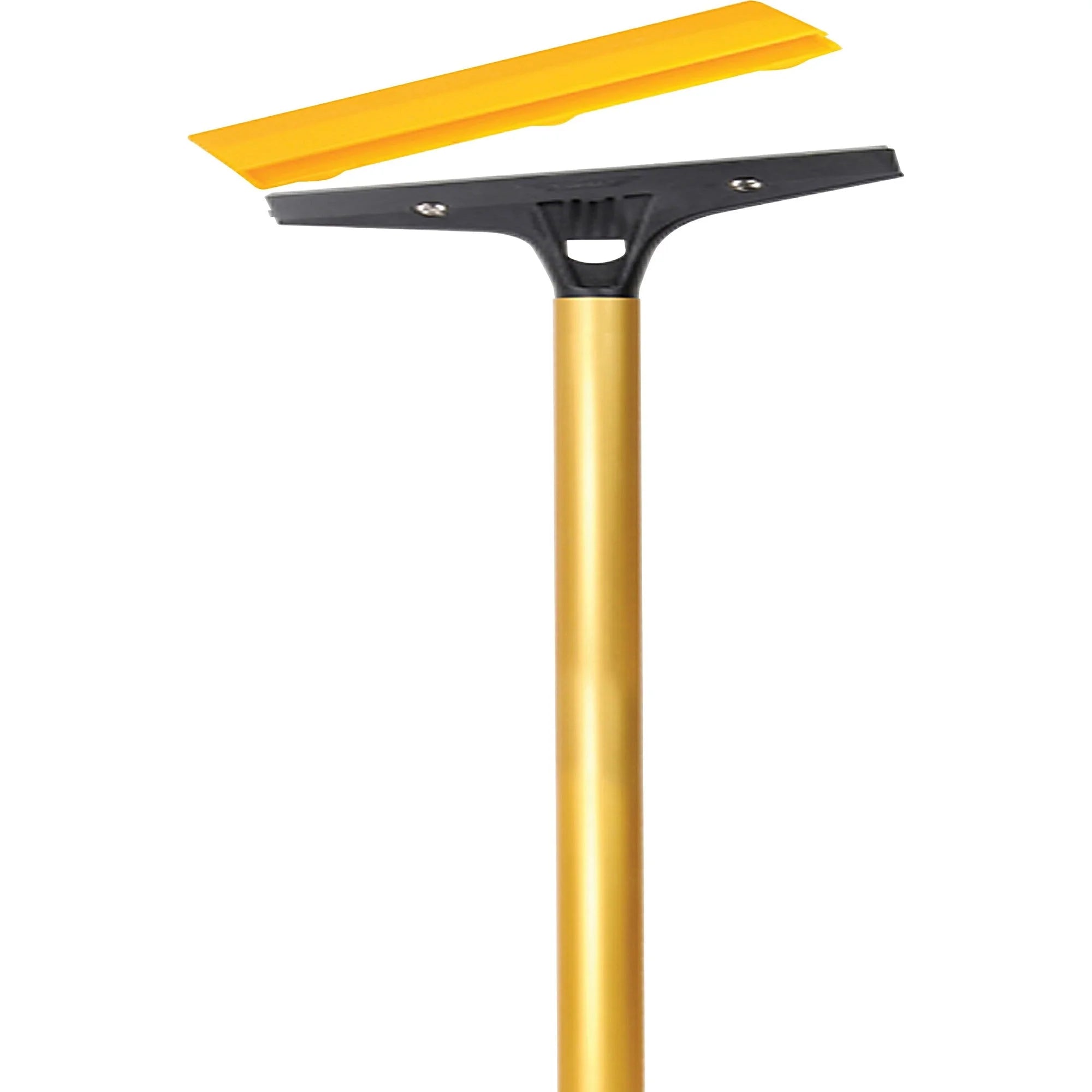 Ettore Heavy Duty Floor Scraper: 4’’ Carbon Steel Blade 48’’ Aluminum Handle - Squeegees / Scrappers
