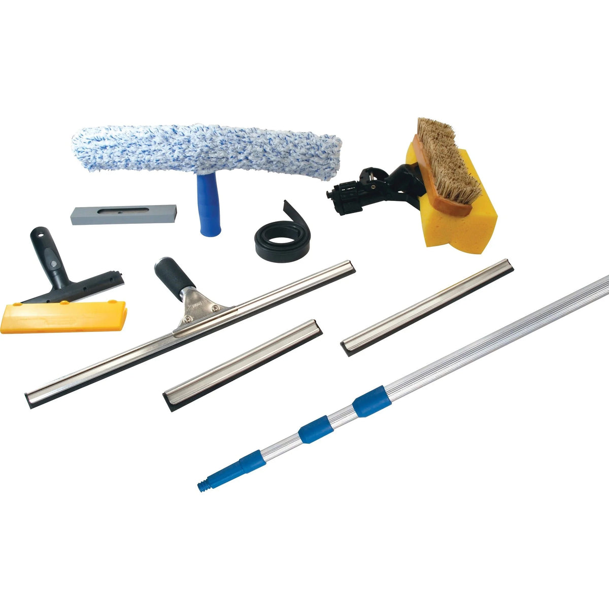 Ettore Universal Window Cleaning Kit - Complete Solution - Squeegees / Scrappers