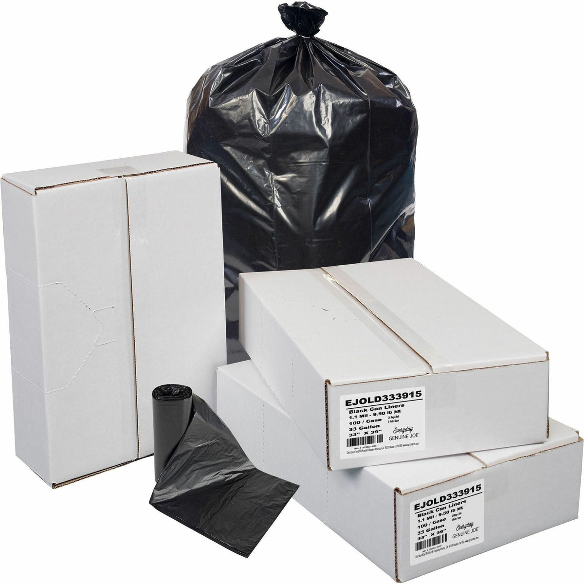 Everyday Genuine Joe Low-Density Can Liners - 2000