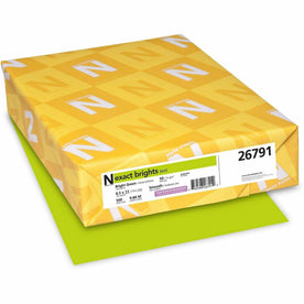 Exact Brights® Green Colored Paper: Smooth Printable Acid-free - Copy & Printer Paper