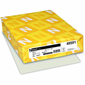 Exact Index Paper: Gray Letter Size 110 lb - Acid-free - 250 Sheets - Copy & Printer Paper