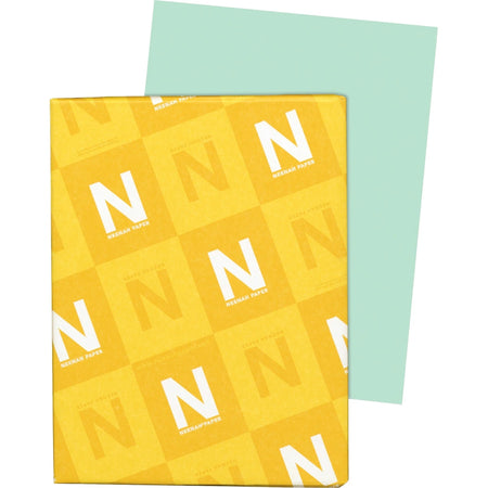 Exact Vellum Bristol Paper: Heavyweight 67 lb 92 Brightness 8.5’’ x 11’’ Green - 250/Pack - Copy & Printer Paper