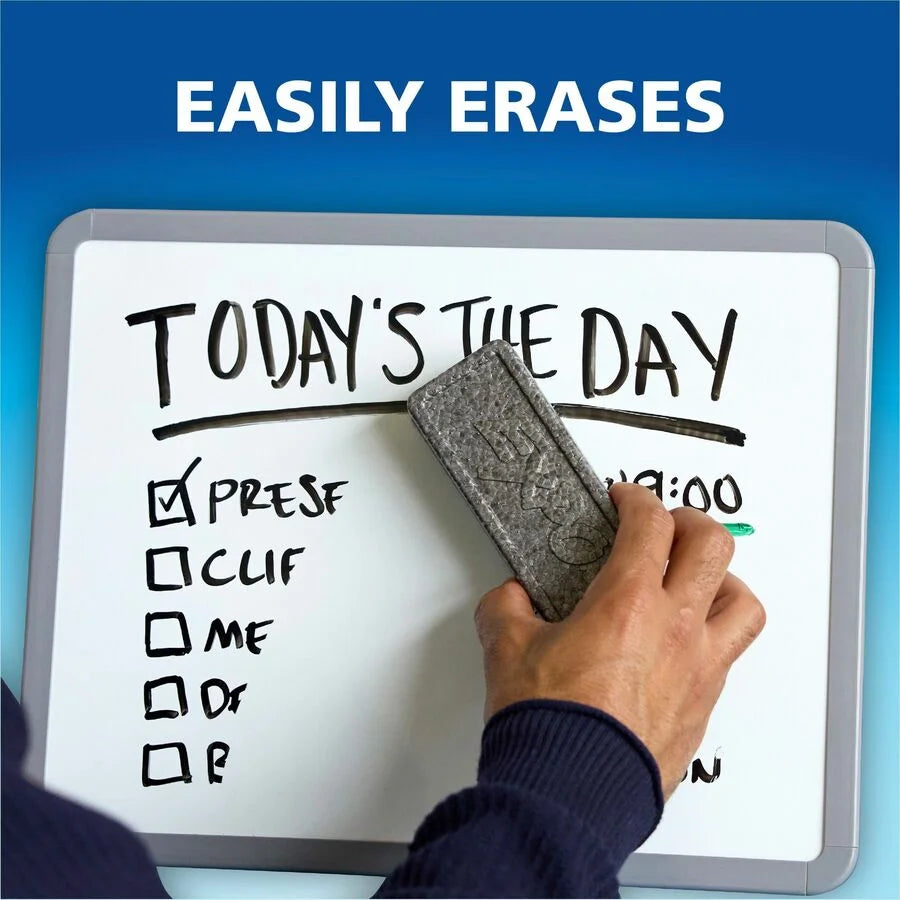 Expo 2-in-1 Dry Erase Markers: Chisel Point Erasable Ink - 4 Pack - Markers & Dry-Erase