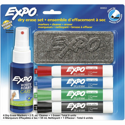 Expo Dry-Erase Marker Kit: Essential Set for Whiteboard Writing - Markers &