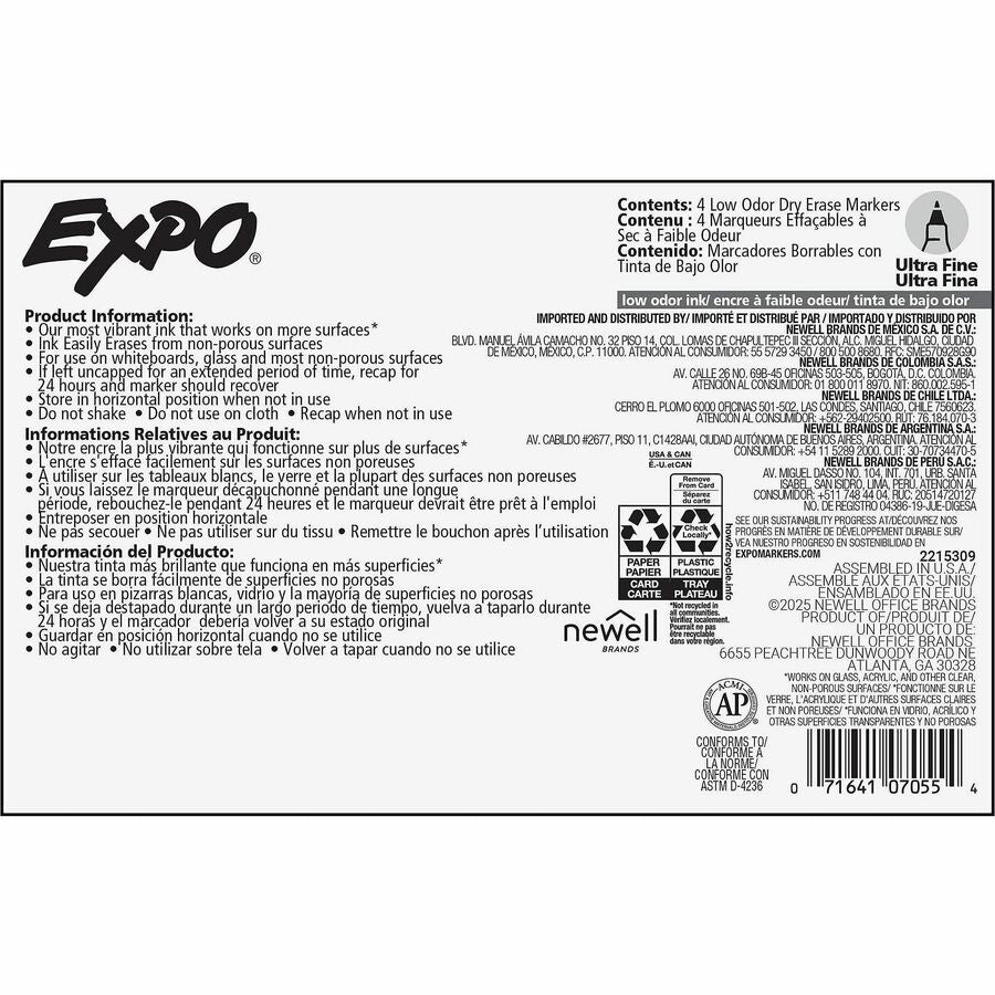 Expo Dry Erase Markers - Rear