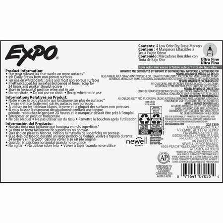 Expo Dry Erase Markers - Rear